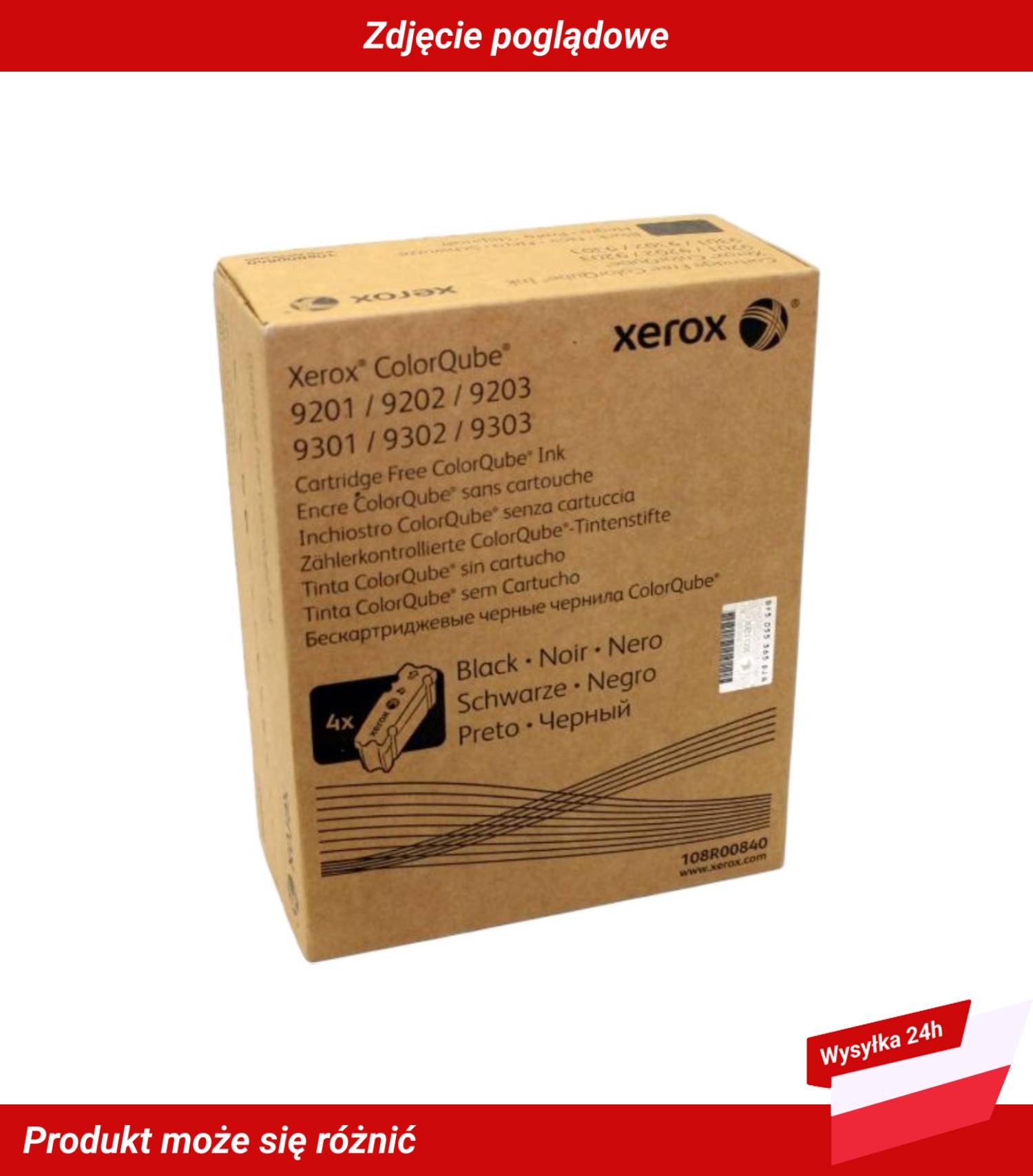 XEROX COLORQUBE 9201 DMO INK BLACK