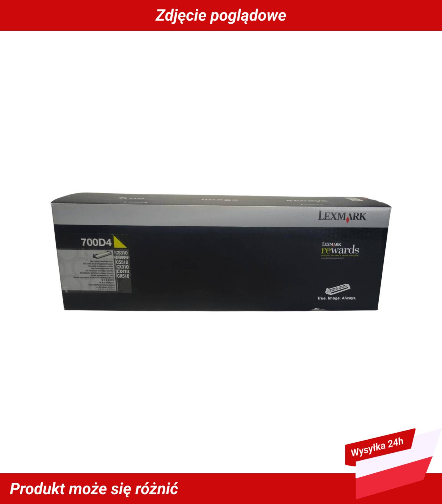 LEXMARK 700D4 DEVELOPER UNIT YELLOW