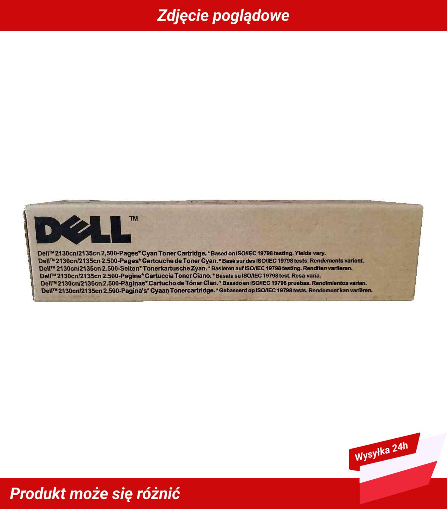 DELL 2135CN TONER CARTRIDGE CYAN 2.5K