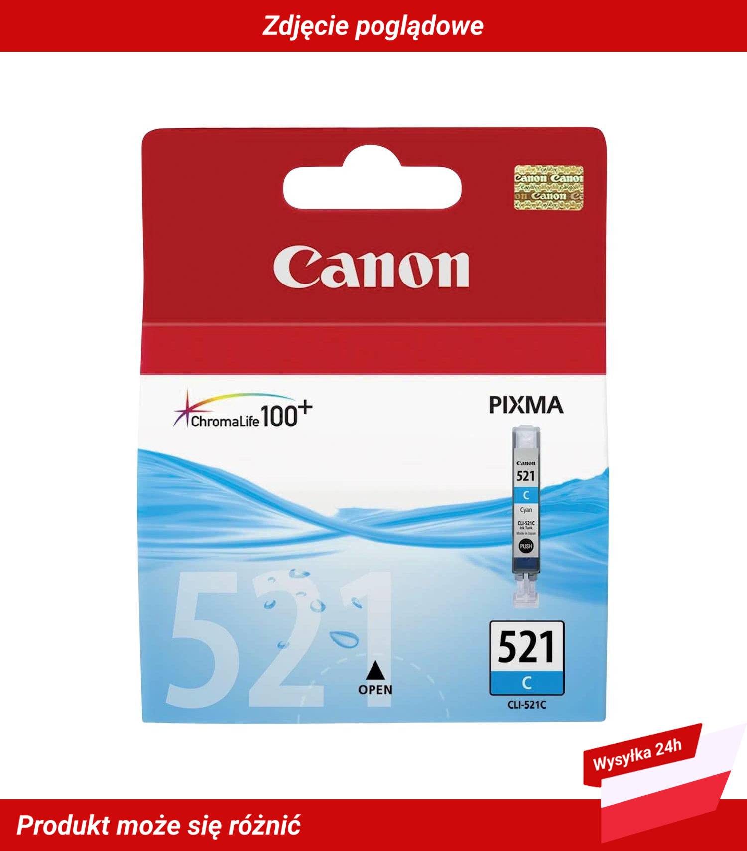 CANON CLI-521C INK CARTRIDGE CYAN