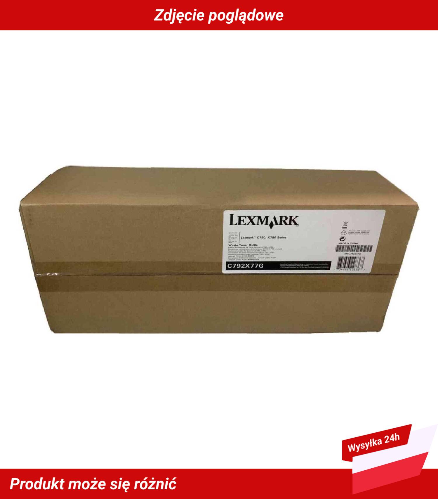 LEXMARK C792 TONER WASTE BOTTLE