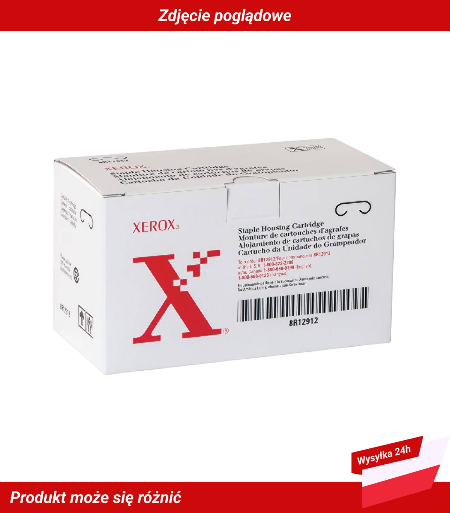 XEROX 9200 STAPLES 100 SHEET CAPACITY CARTRIDGE AND REFILL