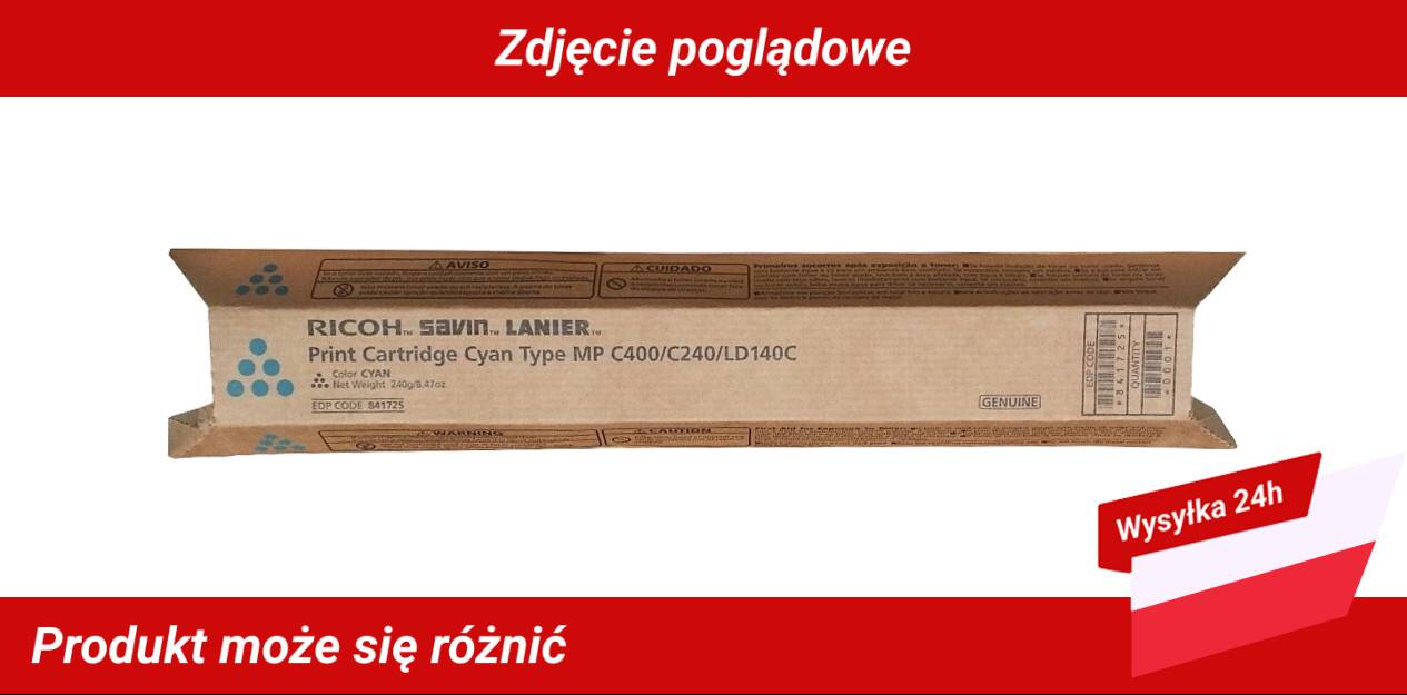 RICOH SL TYPE MP C400 C240 LD140C PRINT CTG CYAN