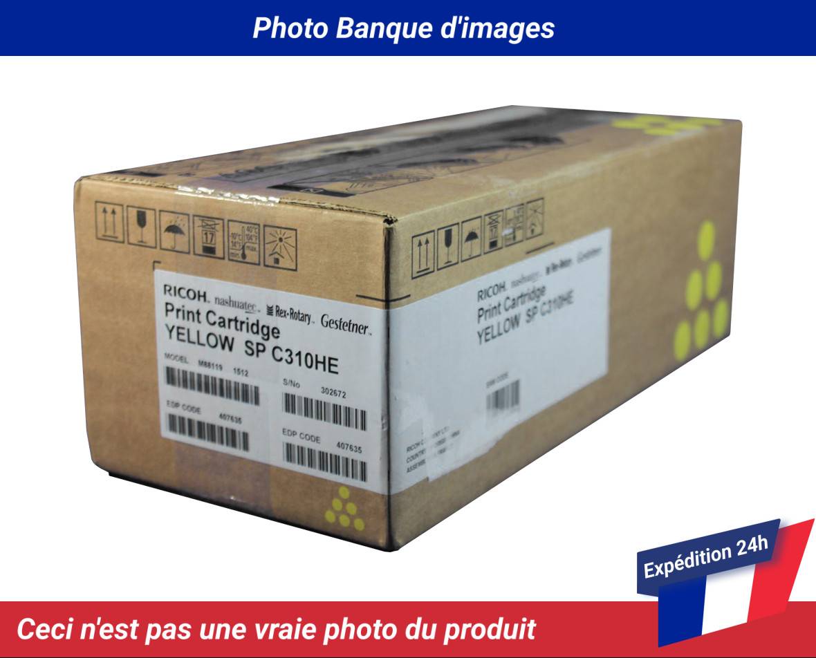 RICOH SP C310HE PRINT CTG YELLOW HIGH YIELD