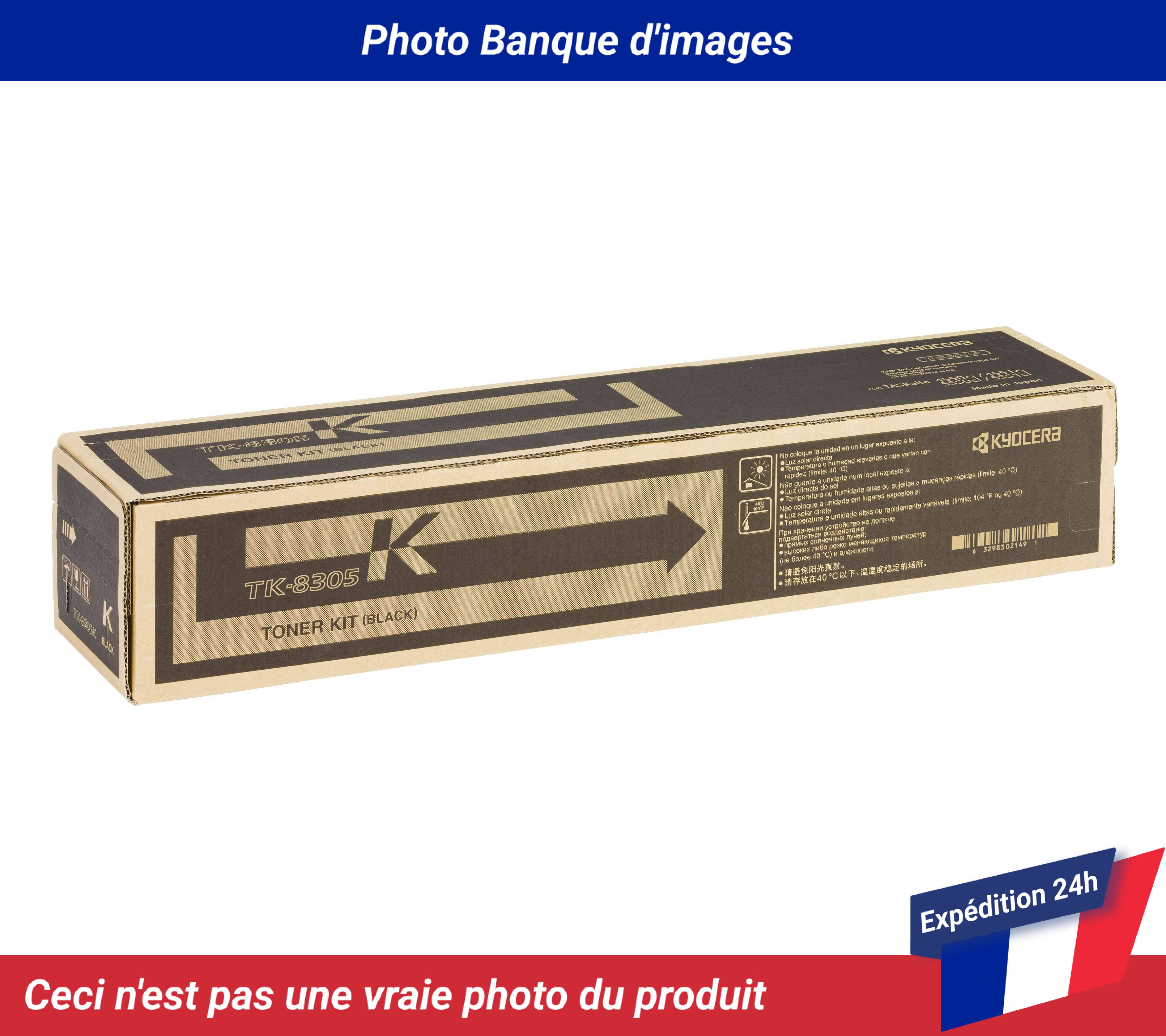 TK-8305K Kyocera Mita TASKalfa 3050ci Kit de Toner Noir