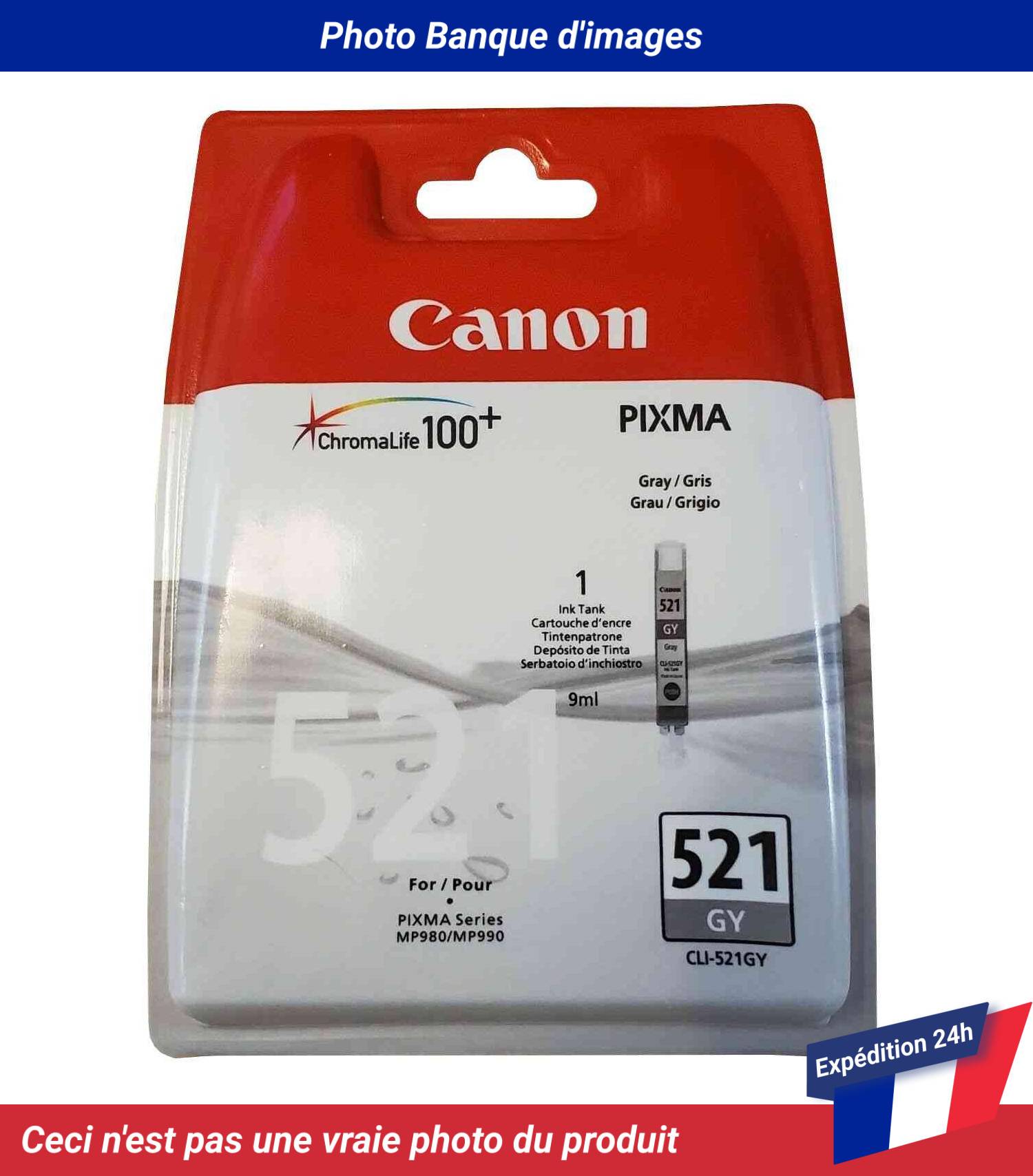 CANON CLI-521GY INK CARTRIDGE GRAY
