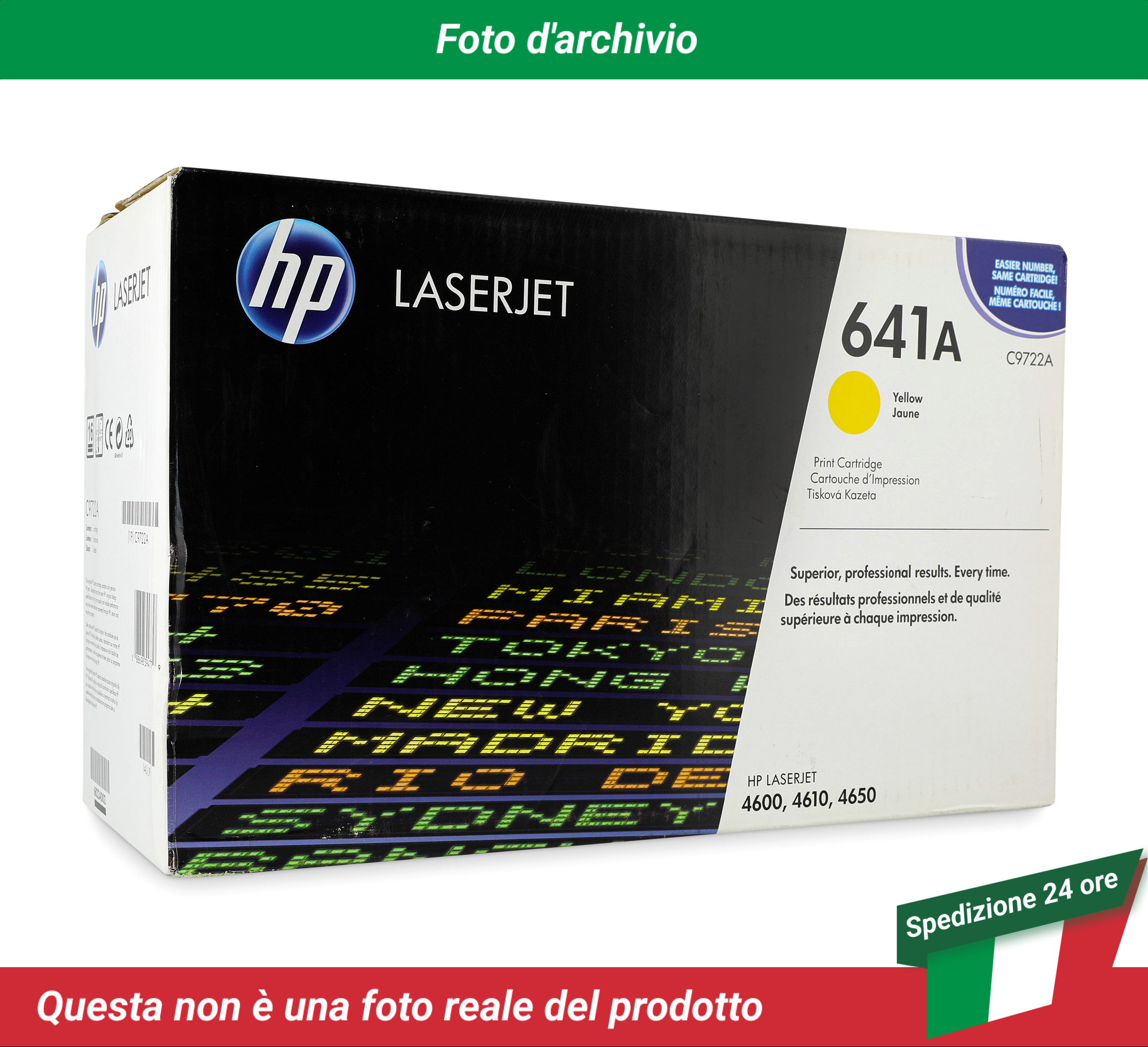 HP 641A TONER CARTRIDGE YELLOW