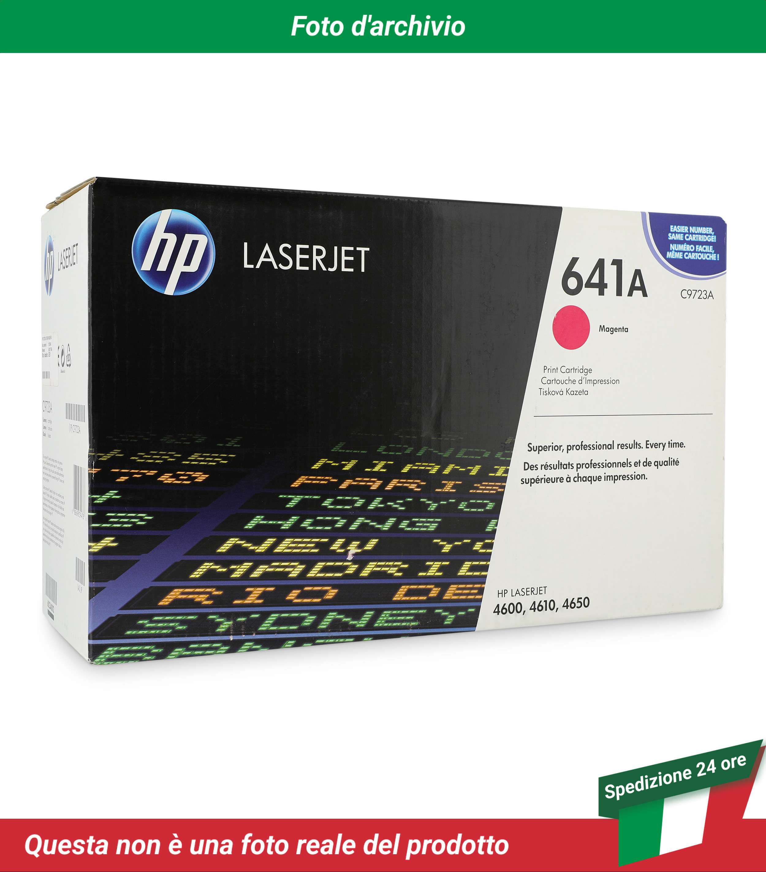 HP 641A TONER CARTRIDGE MAGENTA