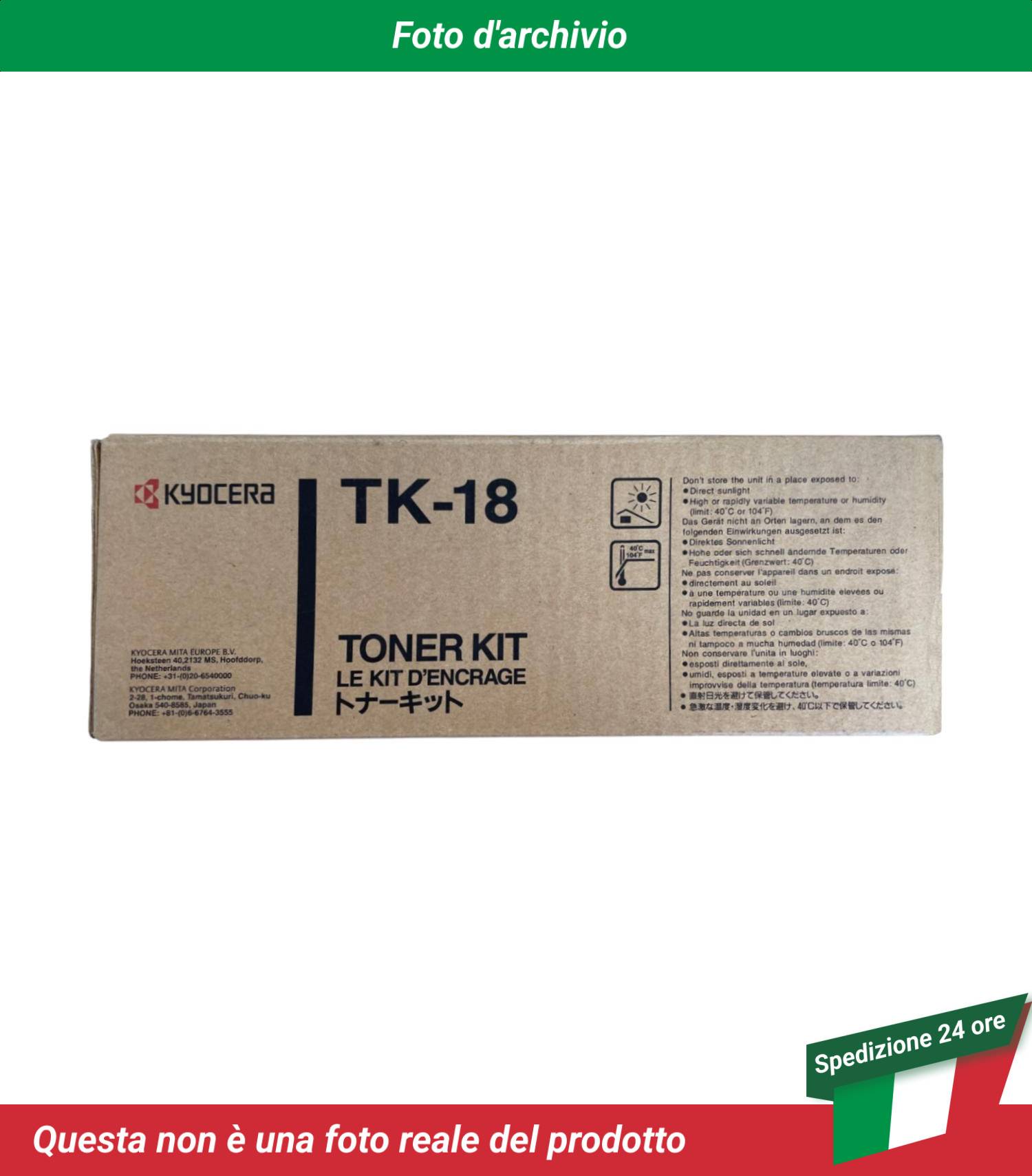 KYOCERA MITA KM-1500 SERIES TONER CARTRIDGE BLACK